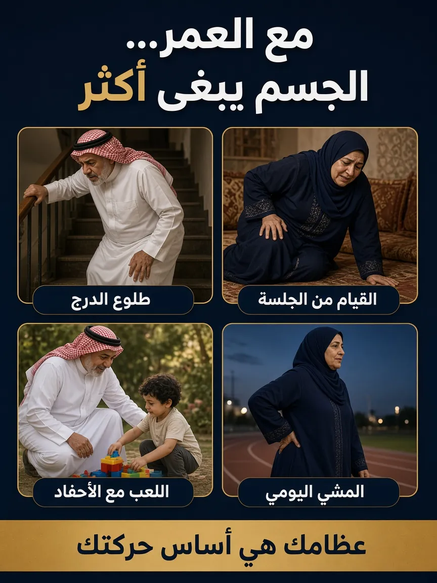 كولاجين لدعم العظام والمفاصل – 120 كبسولة