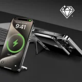 Batería externa de 15 W: magnética, delgada, ¡carga 3 dispositivos a la vez!
