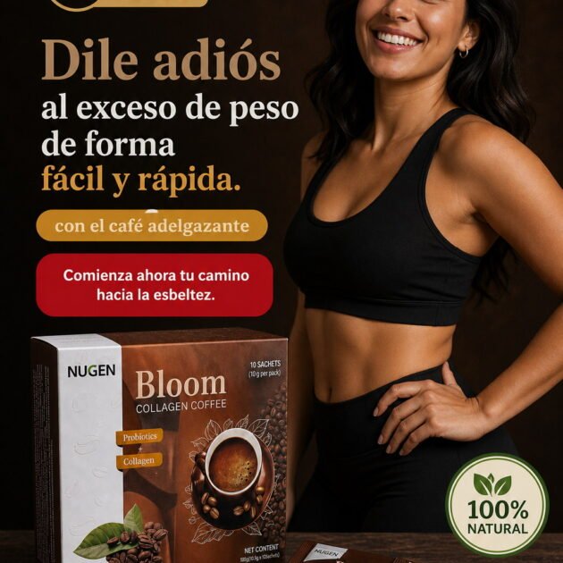 Café de Colágeno Bloom – Adelgazante natural,