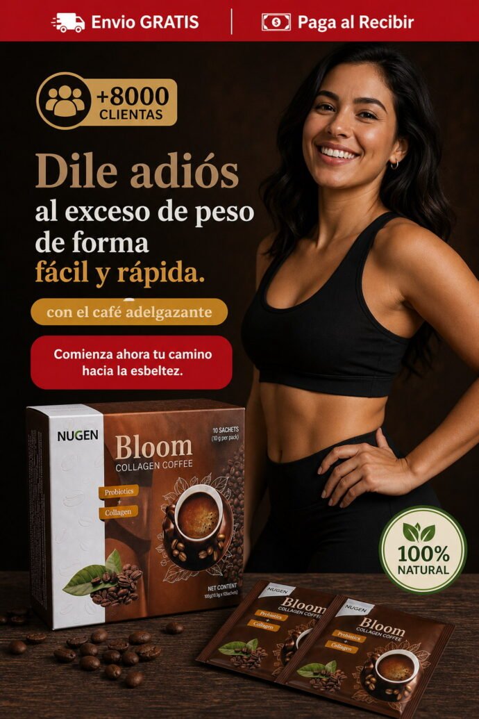 Café de Colágeno Bloom – Adelgazante natural,
