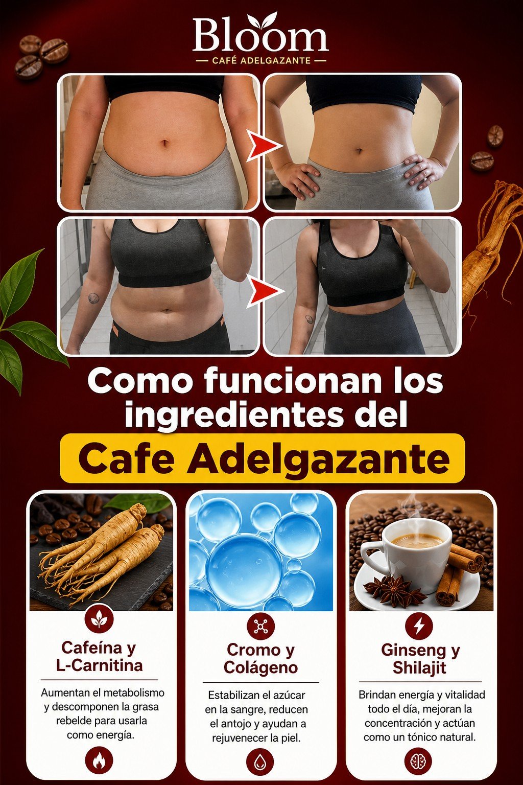 Café de colágeno Bloom