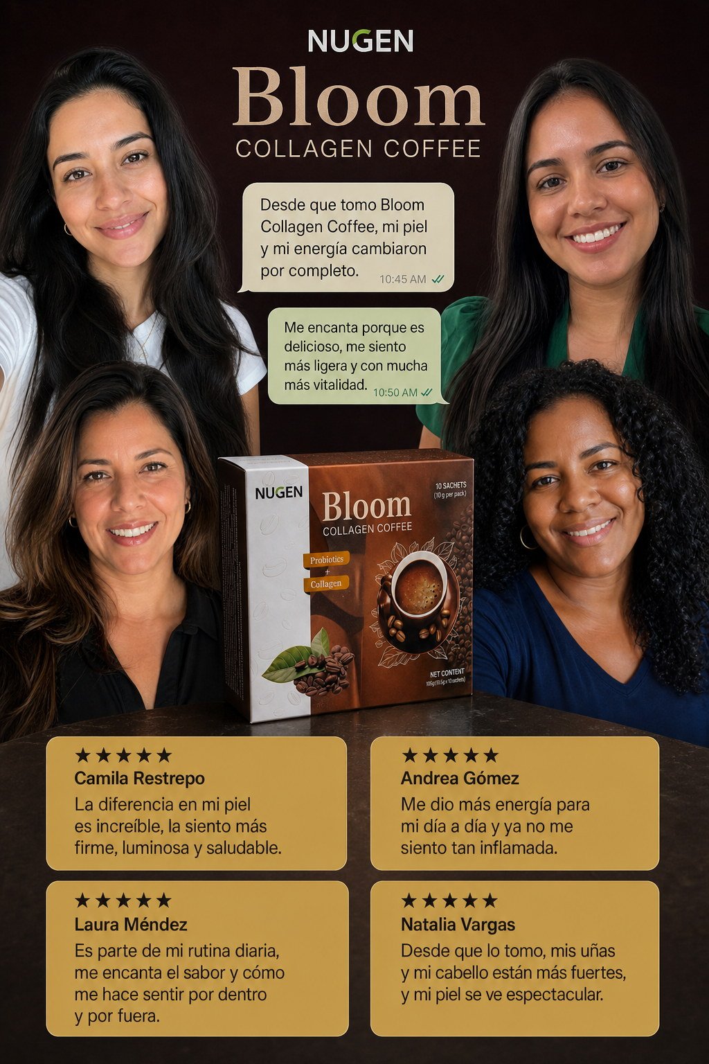 Café de colágeno Bloom
