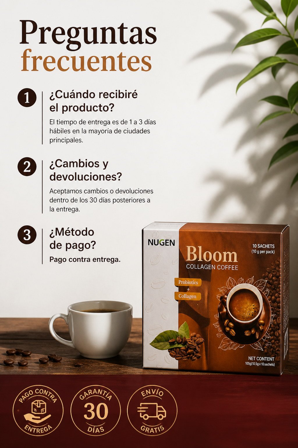 Café de colágeno Bloom