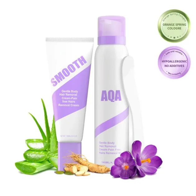 Crema depilatoria para piel sensible – Spray 140 ml