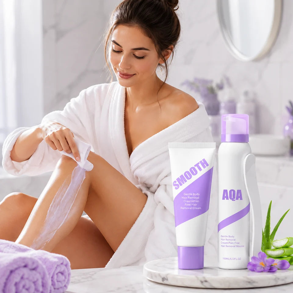 Crema depilatoria para piel sensible spray 140 ml